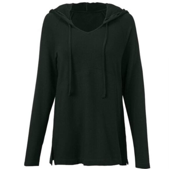 CAbi Fireside Green Hoodie - Size small - Picture 2 of 8